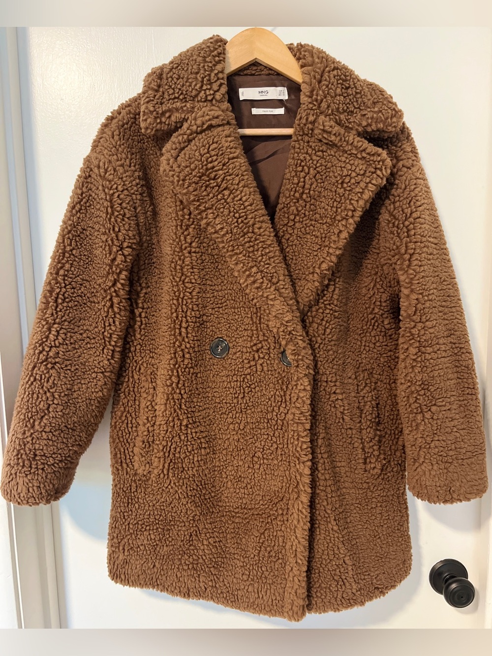 Mango Chocolate Brown Teddy Jacket